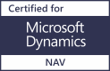 Certified for Microsoft Dynamics NAV 2015